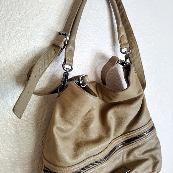 Liebeskind Berlin brown buttery soft leather shoulder bag purse - Picture 2 of 10